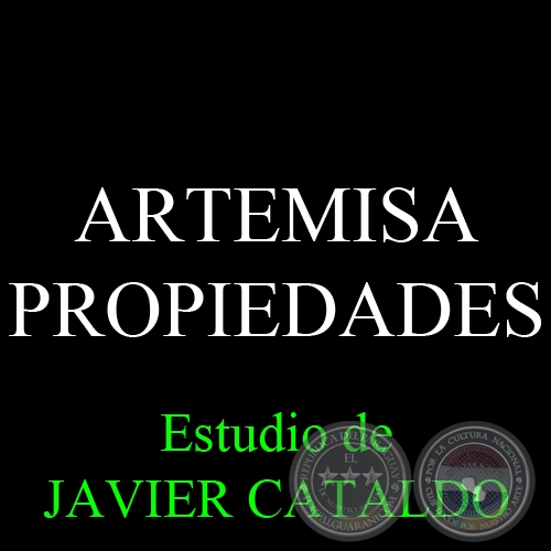 ARTEMISA (YERBA DE SAN JUAN) - PROPIEDADES - Estudio de JAVIER CATALDO