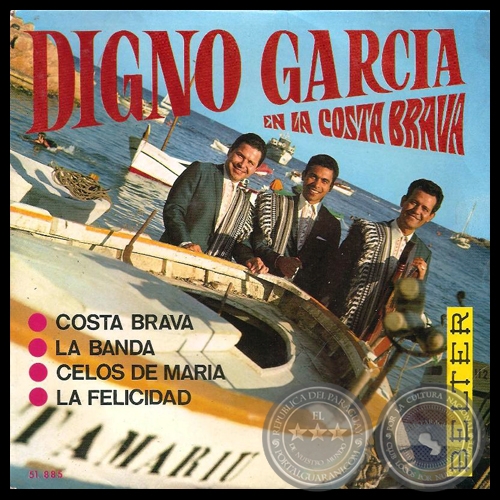 DIGNO GARCA EN LA COSTA BRAVA (EP) - Ao 1968