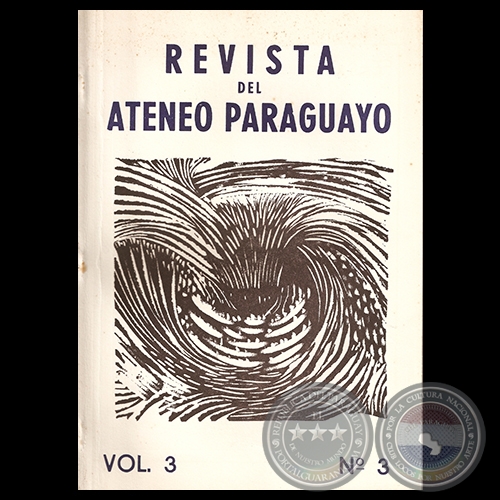 REVISTA DEL ATENEO PARAGUAYO - MARZO DE 1971 - VOL. 3 - N 3 - Director: JUAN BOGGINO