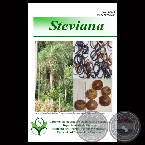 REVISTA STEVIANA - VOLUMEN 3  AO 2010 - Publicacin del Herbario FACEN