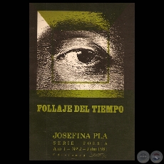 FOLLAJE DEL TIEMPO - Poesas de JOSEFINA PL - Ao 1981