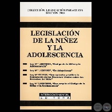 LEGISLACIN DE LA NIEZ Y LA ADOLESCENCIA - Ao 2010