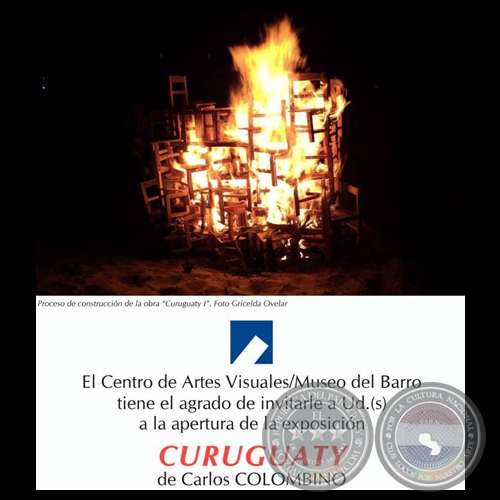 CURUGUATY, 2012 - Instalacin de CARLOS COLOMBINO