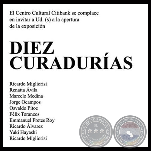 DIEZ CURADURAS, 2013 - FABRICA GALERA / CLUB DE ARTE