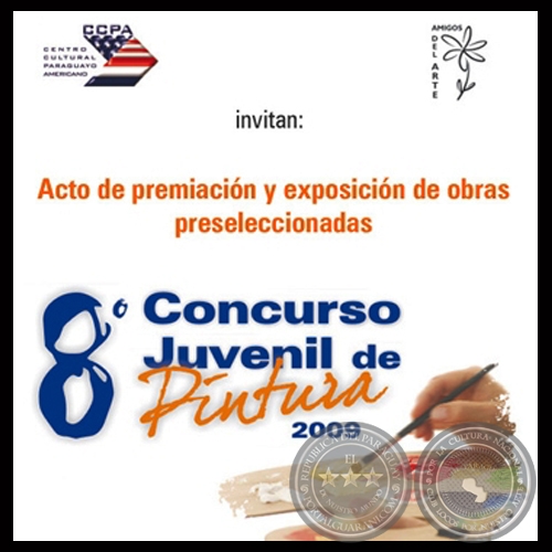 8 CONCURSO JUVENIL DE PINTURA 2009 (PREMIOS y MENCIONES)