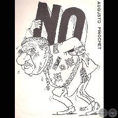 GENERAL AUGUSTO PINOCHET - Caricatura de Botti - Ao 1992