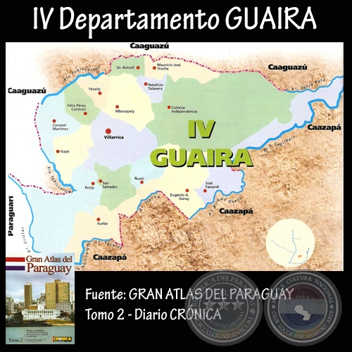 IV DEPARTAMENTO DEL GUAIRA (ATLAS DEL DIARIO CRNICA)