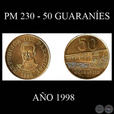 PM 230 - 50 GUARANES  AO 1998 