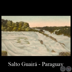 SALTO GUAIRA - Editor: Grtter - TARJETA POSTAL DEL PARAGUAY