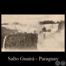 SALTO GUAIRA - TARJETA POSTAL DEL PARAGUAY